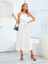 pleated-spaghetti-strap-tie-waist-midi-dress Sophia's Trends - Sophia's Style-Black-M